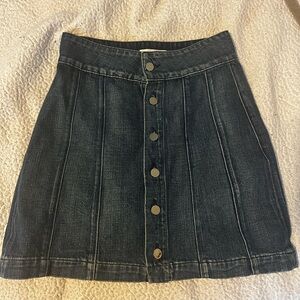 FRAME Denim Le Panel Mini Skirt Size 27